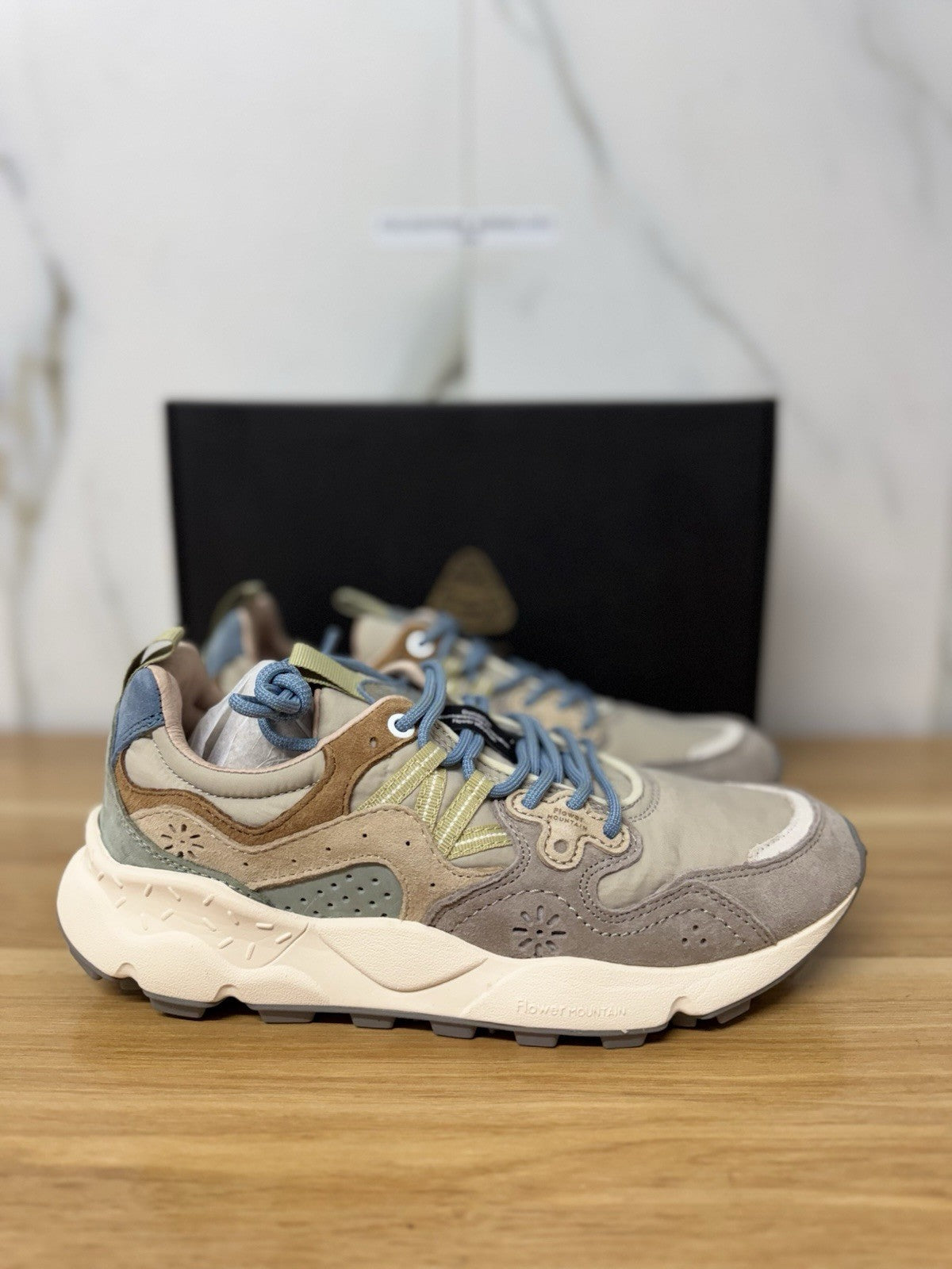 Flower Mountain Yamano 3 Taupe Light Casual Sneaker Uomo 41