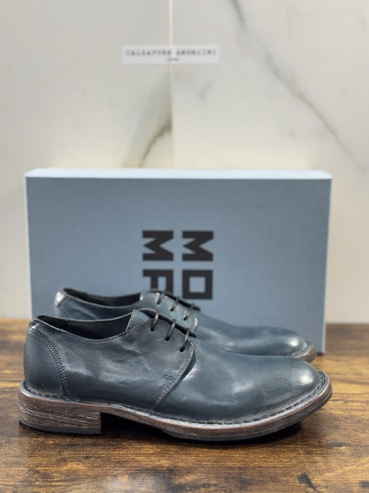 Moma Derby  Pelle Ottanio    Fatto A Mano In Italia Luxury Moma Boot Donna 37