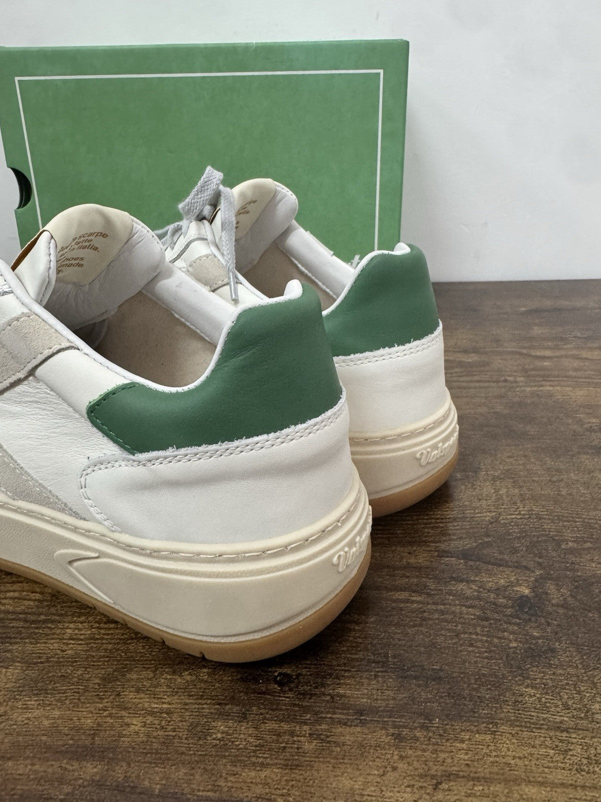 Valsport Hype Sneaker Pelle Bianco Verde Casual Uomo 44