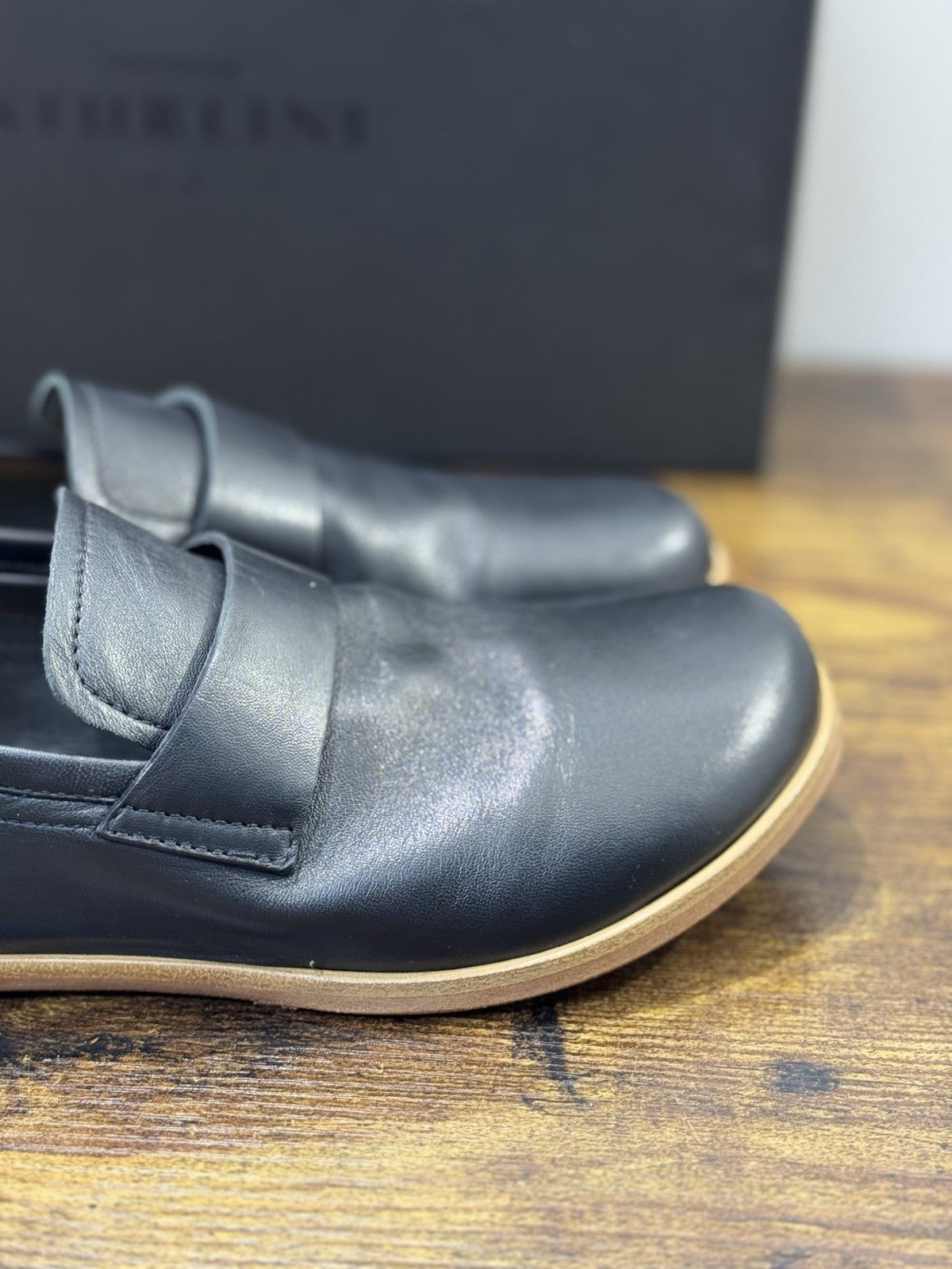 Sturlini Firenze Mocassino Pelle Nero Ultra Flexible Donna 37