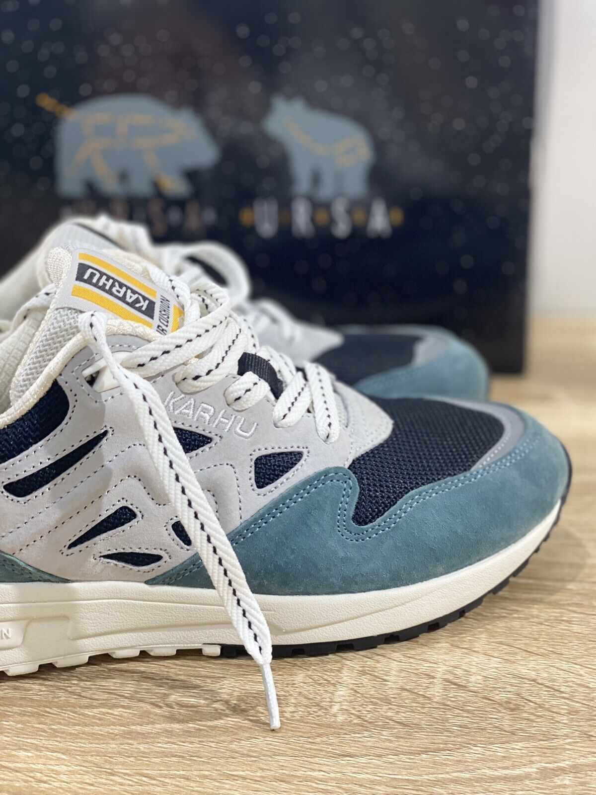 Karhu Legacy 96 Sneaker Uomo Blue White Casual Sneaker 37