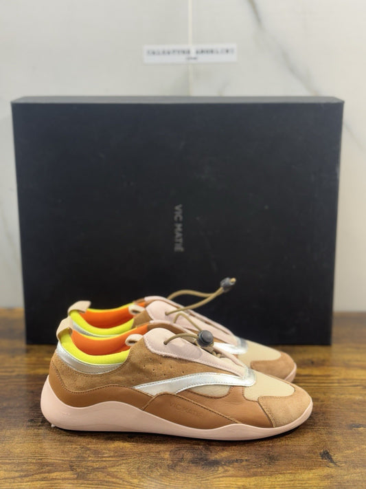 Vic Matie’ Sneaker Ondina  Pelle Cuoio Extra Light Donna  40