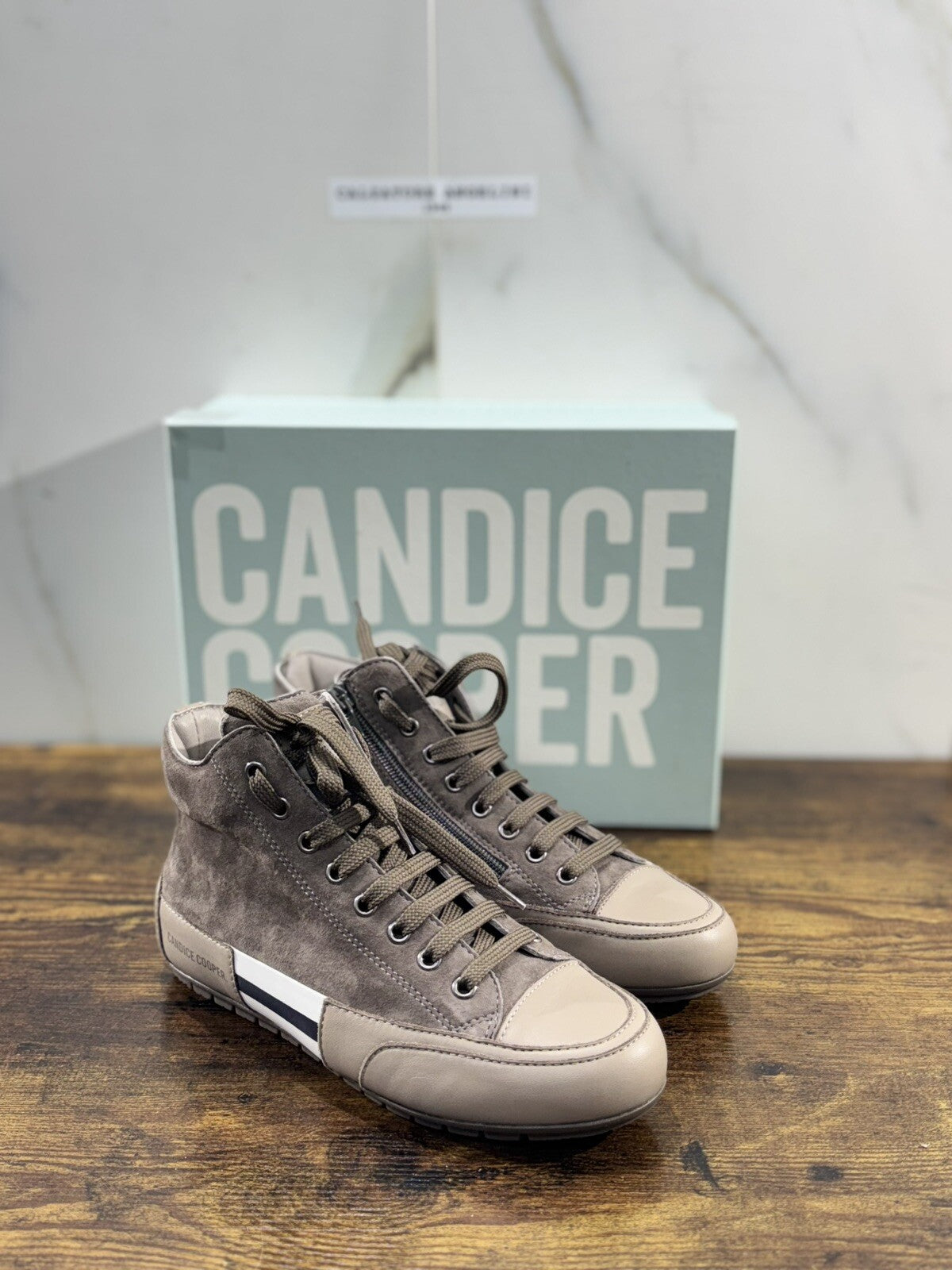 Candide Cooper Sneaker Donna Taupe Casual Shoes 36