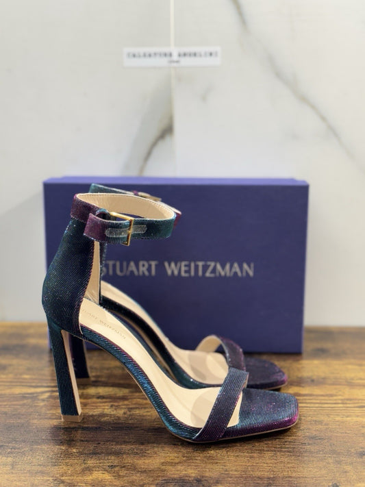 stuart weitzman Sandalo Donna   Pelle Fucsia Multi Night  Luxury Woman  Donna 40
