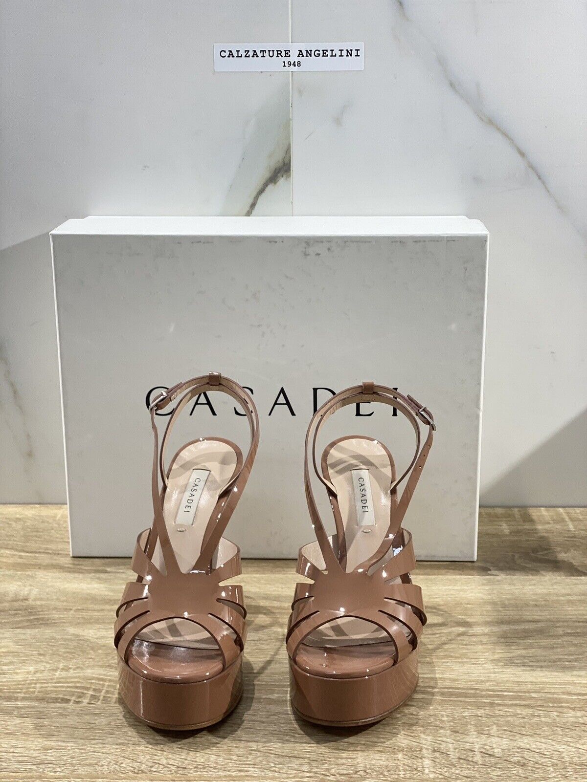 Casadei Sandalo Donna Tiffany Sandstone Luxury Casadei Woman Sandal 37