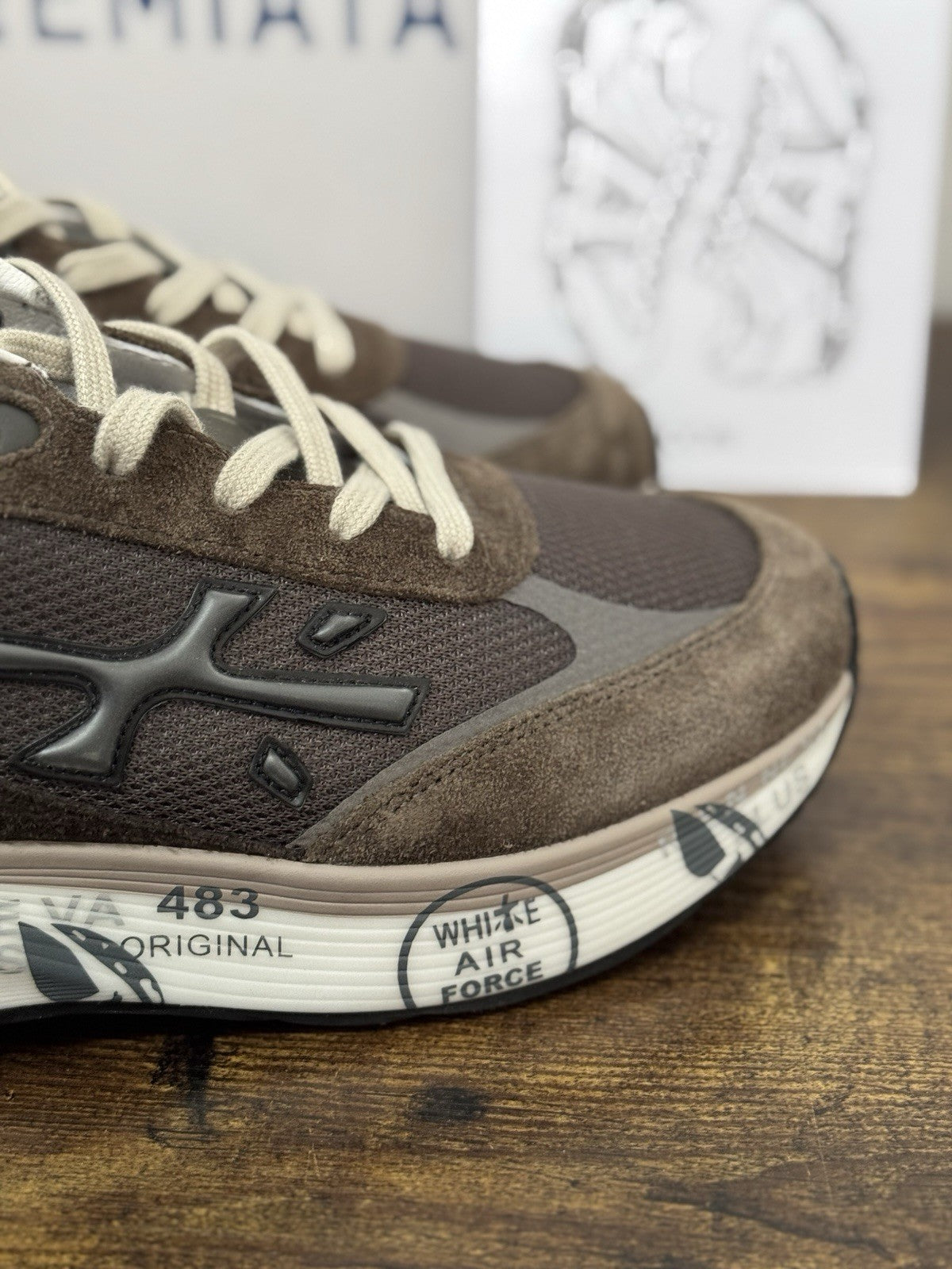 Premiata Moerun Sneaker Suede Marrone Casual Premiata Uomo 41