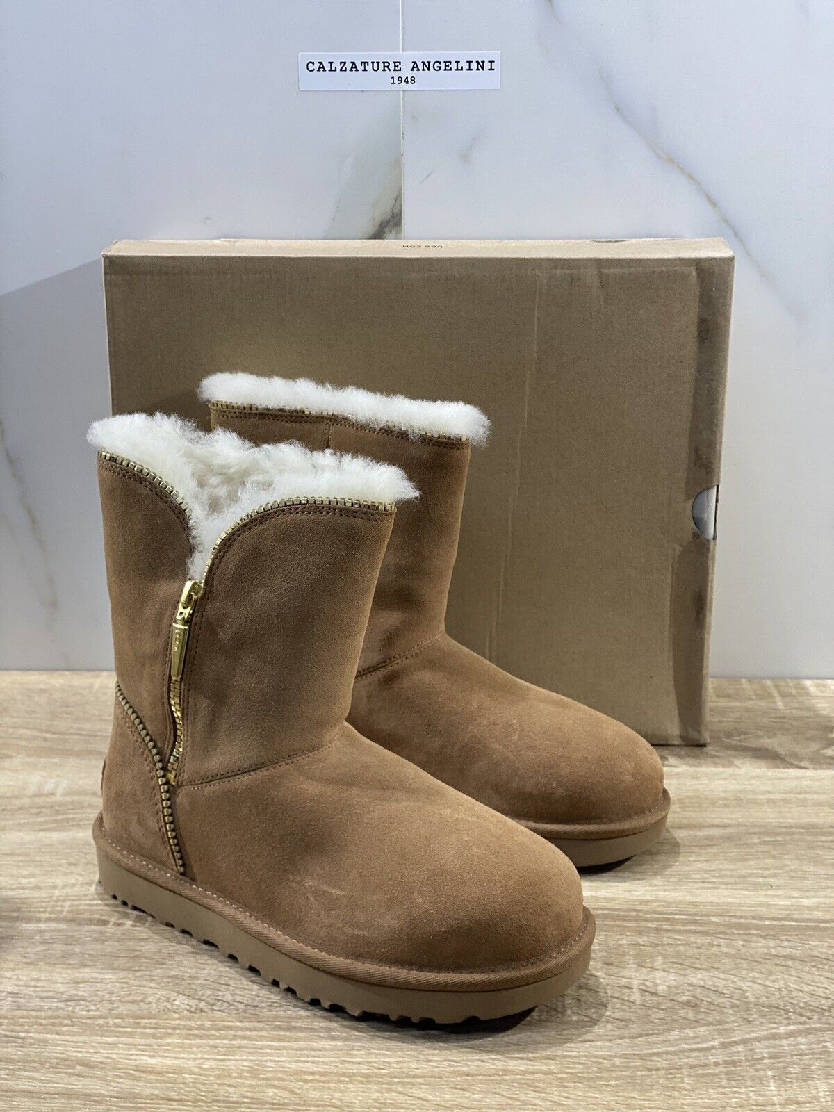 Ugg W classic Florence  stivaletto Donna cuoio suede 37