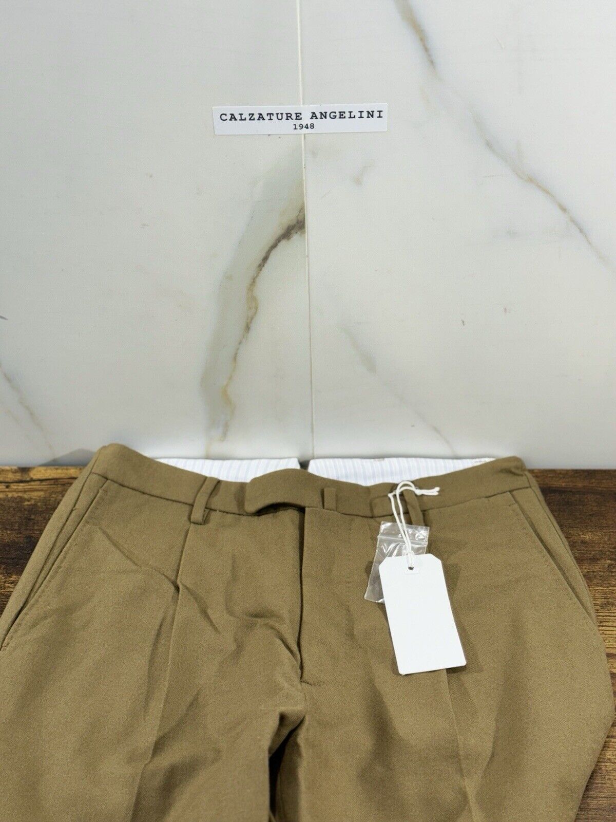 Cellar Door Pantalone Uomo Lana Vergine S.tropez Fully  Made In Italy 44