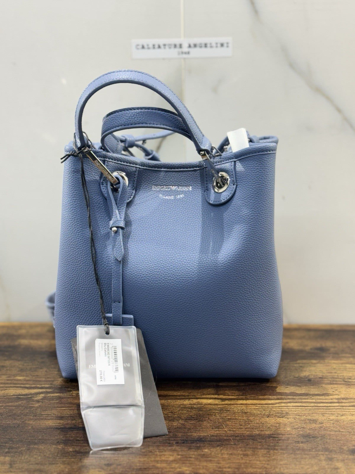 Emporio Armani Shopping Verticale Myea Stampa Cervo    Casual Armani Borsa Donna