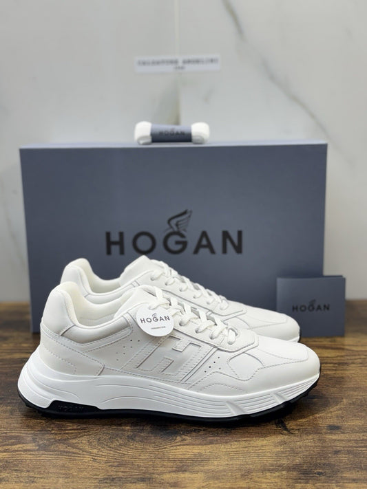 Hogan New Hyperlight Pelle Bianca    memory foam Luxury HoganShoes Uomo 40.5