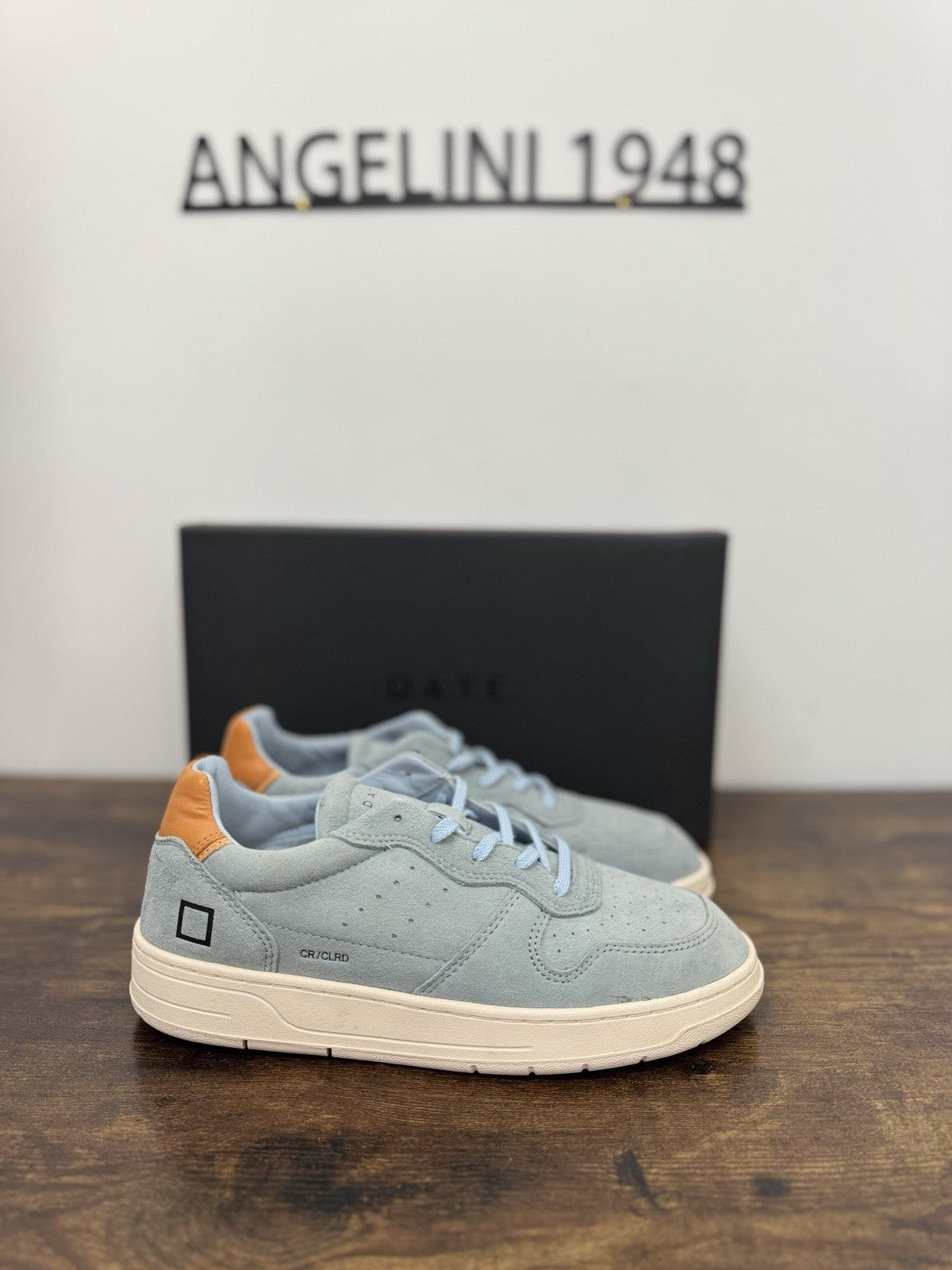 D.a.t.e. Court 2.0 Sneaker Pelle Suede Sky  Casual Uomo 40