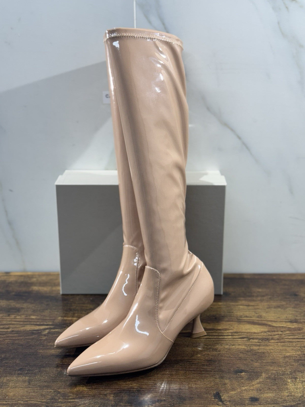 Sergio Levantesi Stivale   Pelle Candy Vernice     Luxury Made In Italy Donna 37
