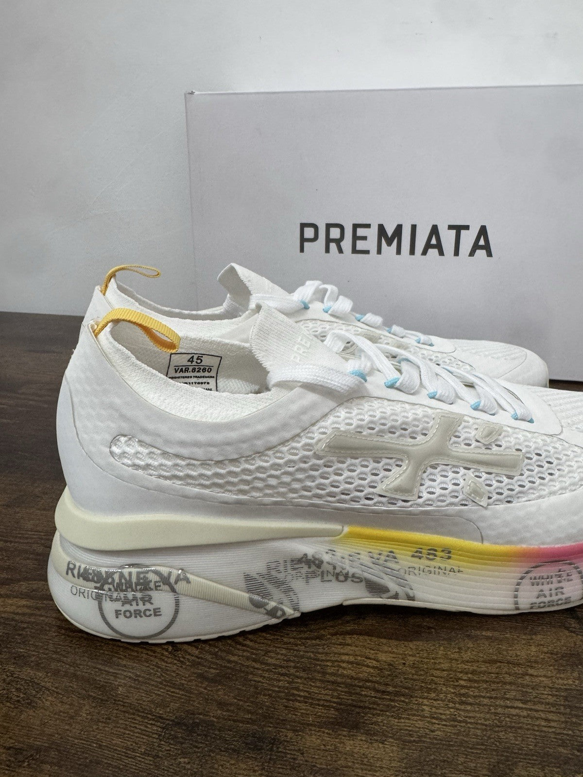 Premiata Moerun 0.1 Sneaker Knit Bianco   Casual Premiata Uomo 44