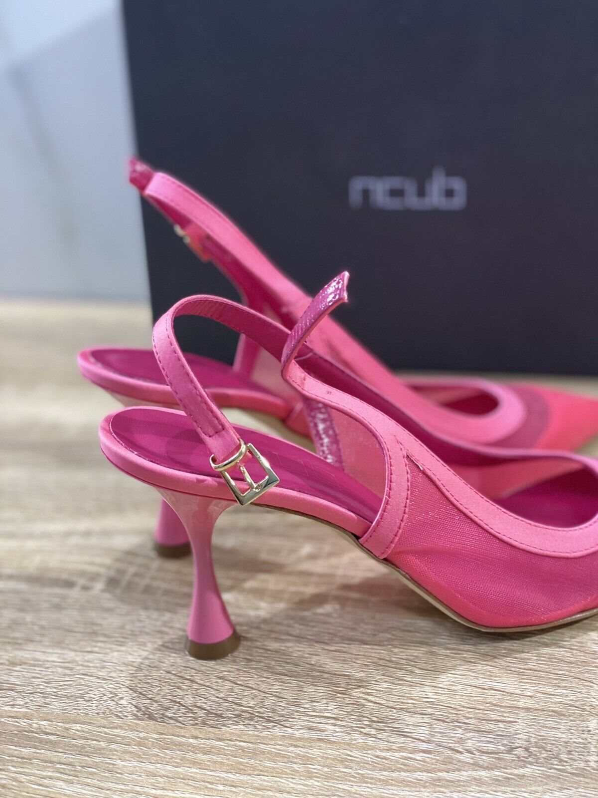 Ncub Sandalo donna Clea rete Fuxia  luxury sandal NCub 39