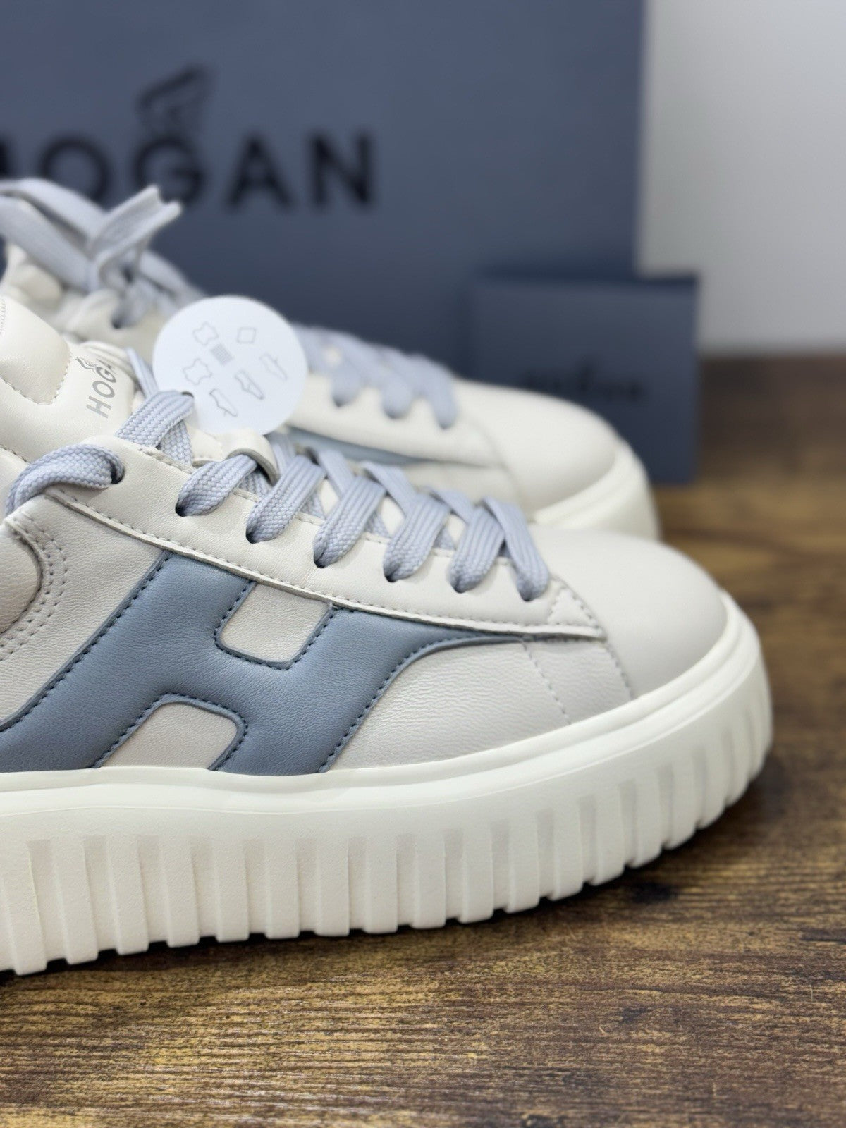 Hogan H Stripes  Sneaker Pelle Casual Bianca   Hogan Scarpe Donna 39