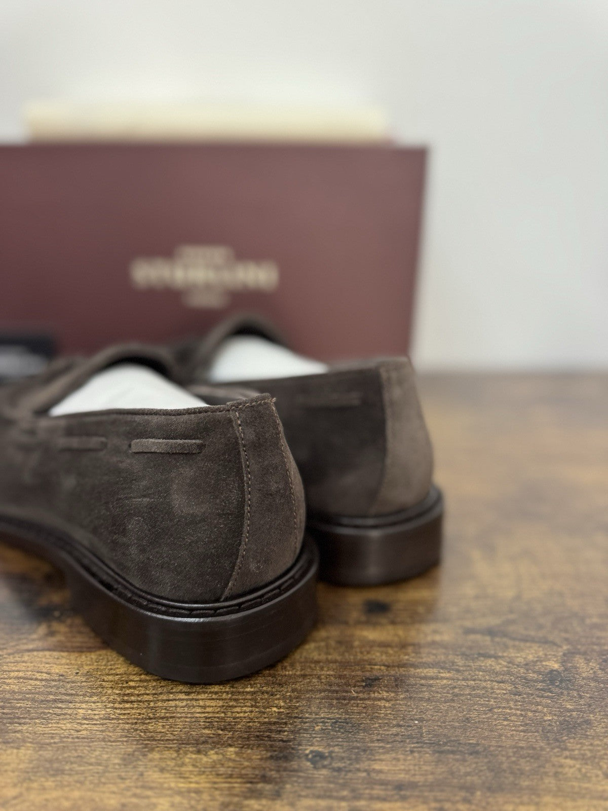 Sturlini  Mocassino Suede Marrone Tassel Loafer      Luxury Scarpa Uomo 42.5