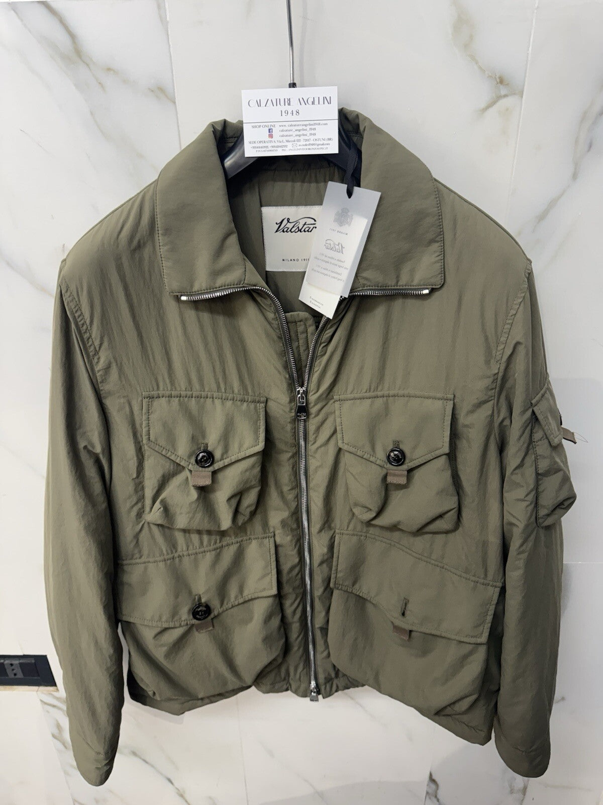 Valstar Field Jacket George Uomo Verde Militare Icon Military Winter Jacket 50