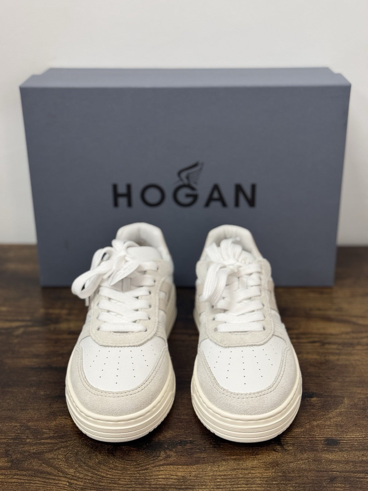 Hogan H630 Sneaker Memory Foam Pelle Casual Bianca   Hogan Scarpe Donna 38