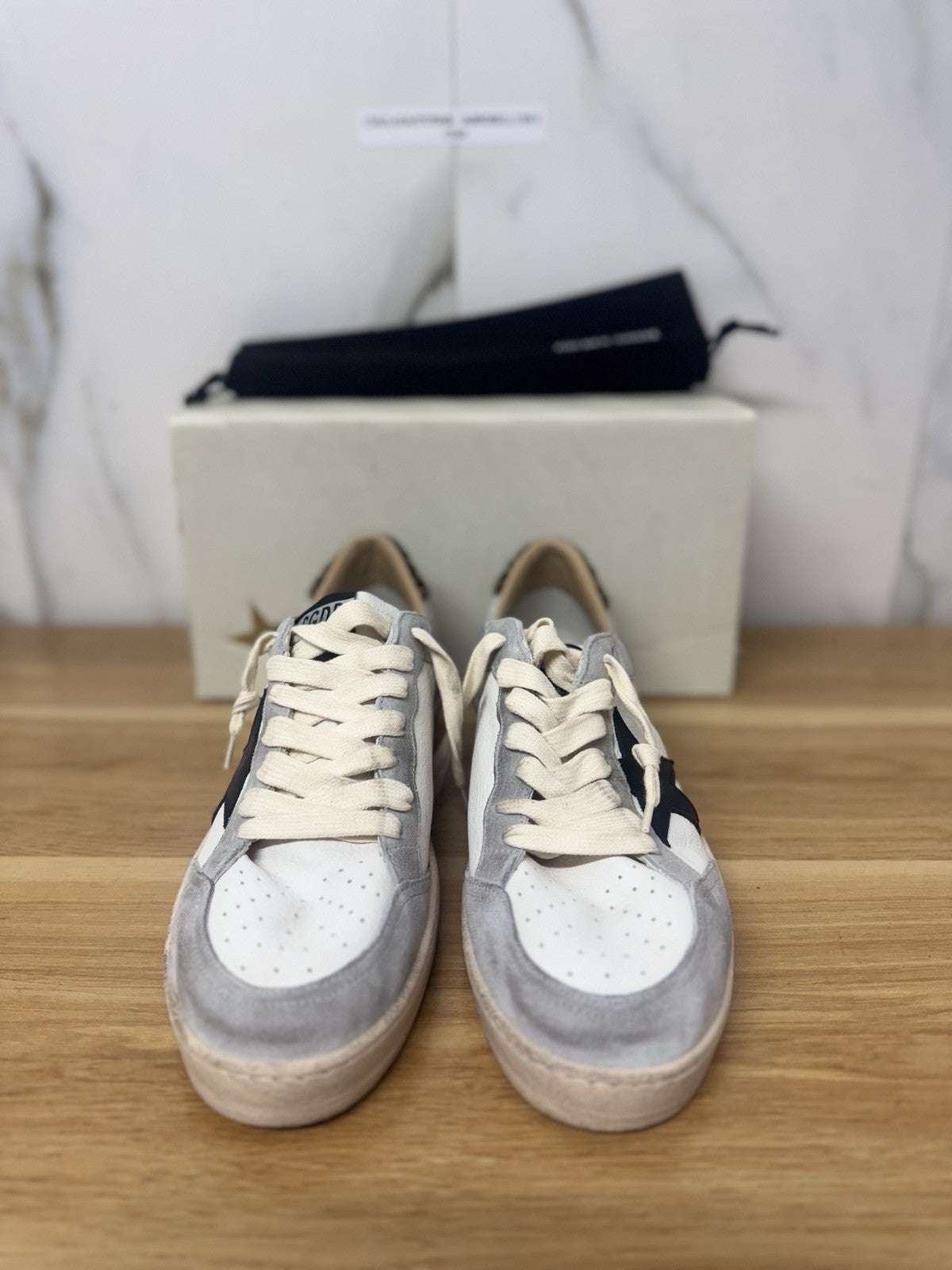 Golden Goose Ball Star White Grey Black Leo   Luxury Golden Goose Uomo 41