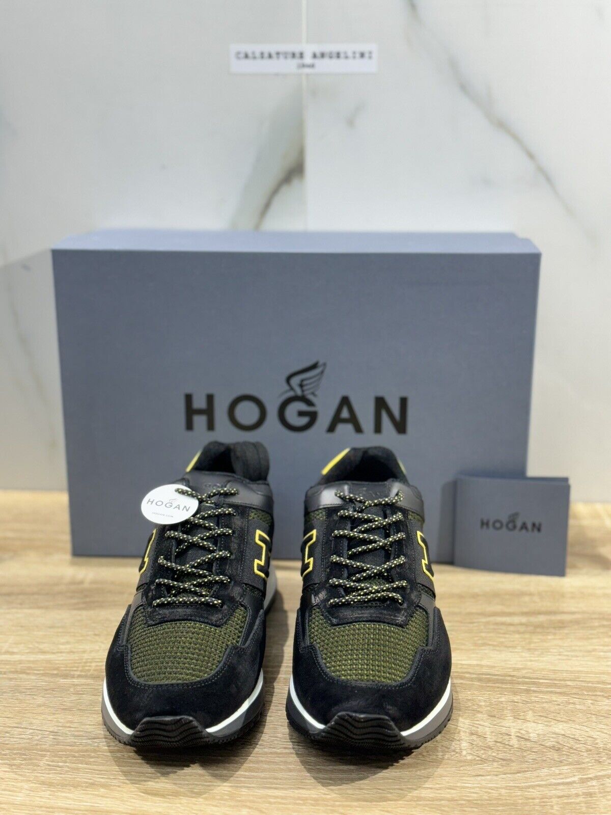 Hogan H321 pelle Nero  luxury hogan men shoes 39