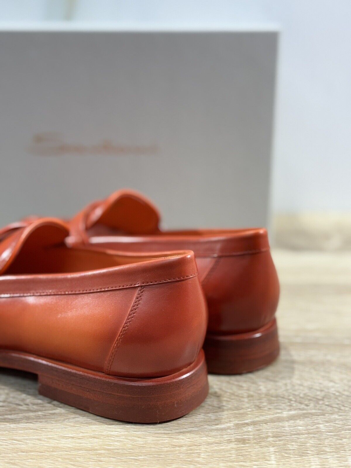 Santoni Mocassino Donna  Pelle Arancio Icon Luxury Woman Santoni 39