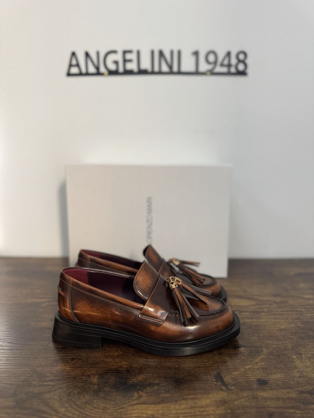 Lorenzo Mari Mocassino Pelle Cuoio Casual Donna 36