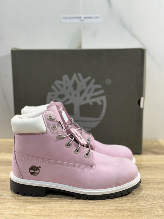 Timberland 6 Inch Pelle  Donna  Boot Pink Pelle Timberland Icon Waterproof 40