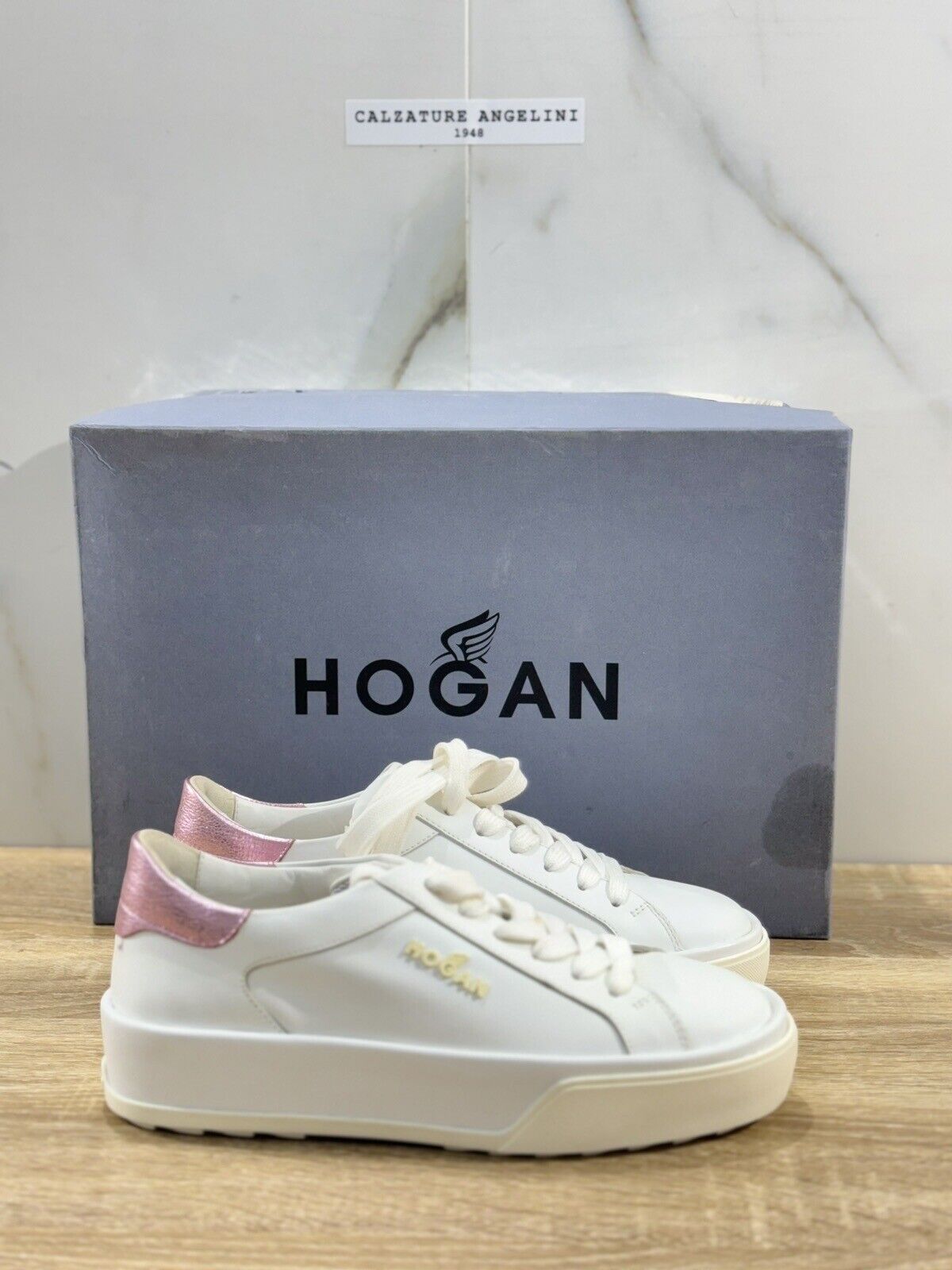 Hogan R320 Sneaker Donna Pelle Bianca Casual Hogan Woman 41