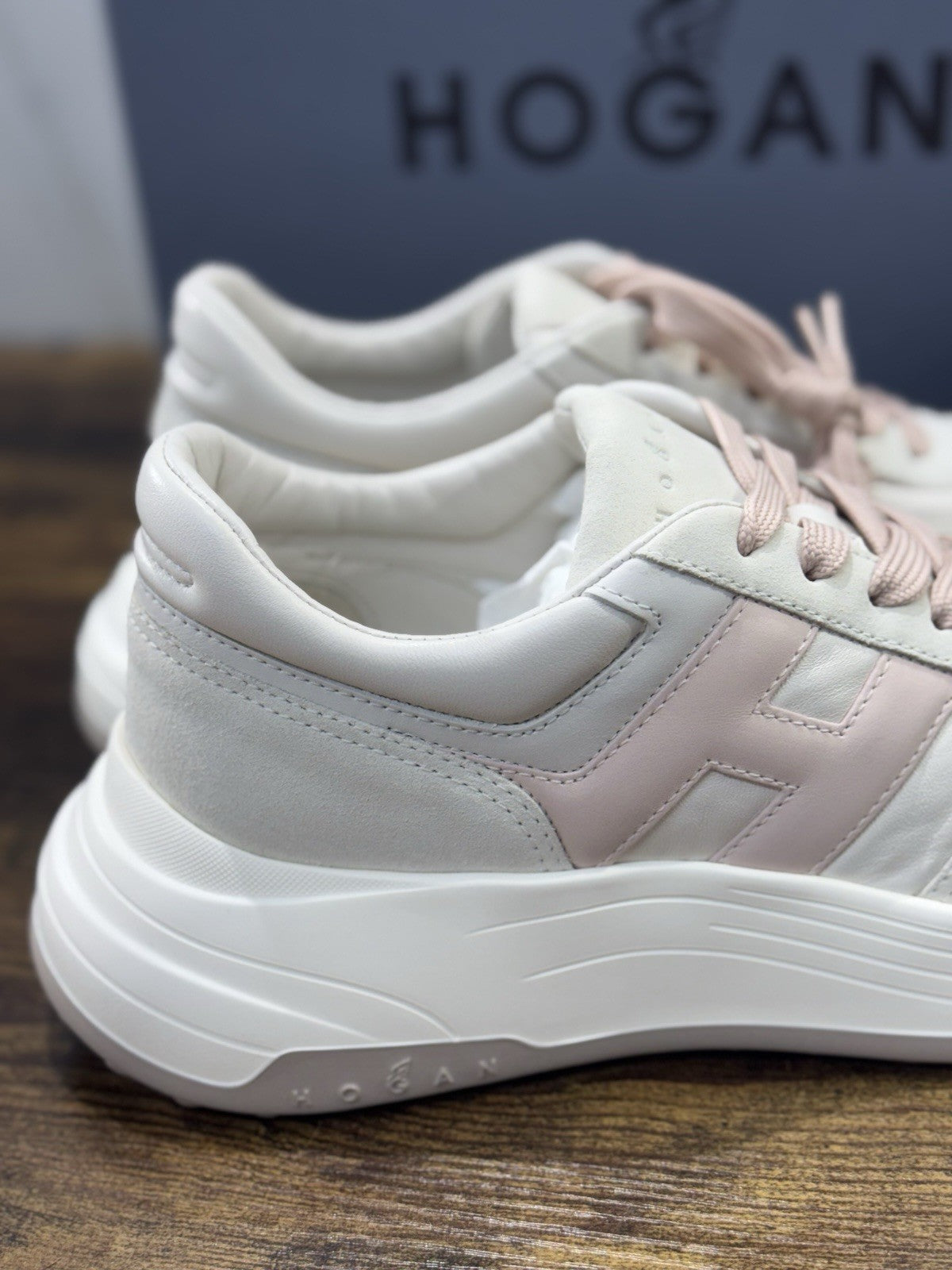 Hogan H669 Sneaker Pelle Casual Hogan Scarpe Donna 40