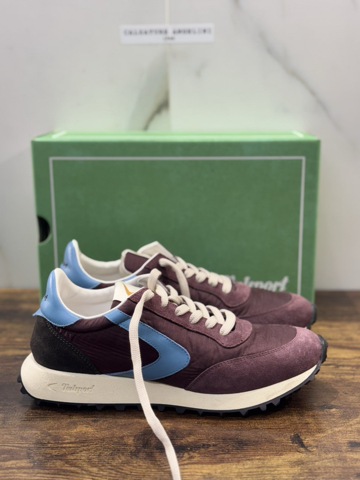 Valsport Start Heritage  Sneaker Suede Bordo’   Casual  Uomo 42