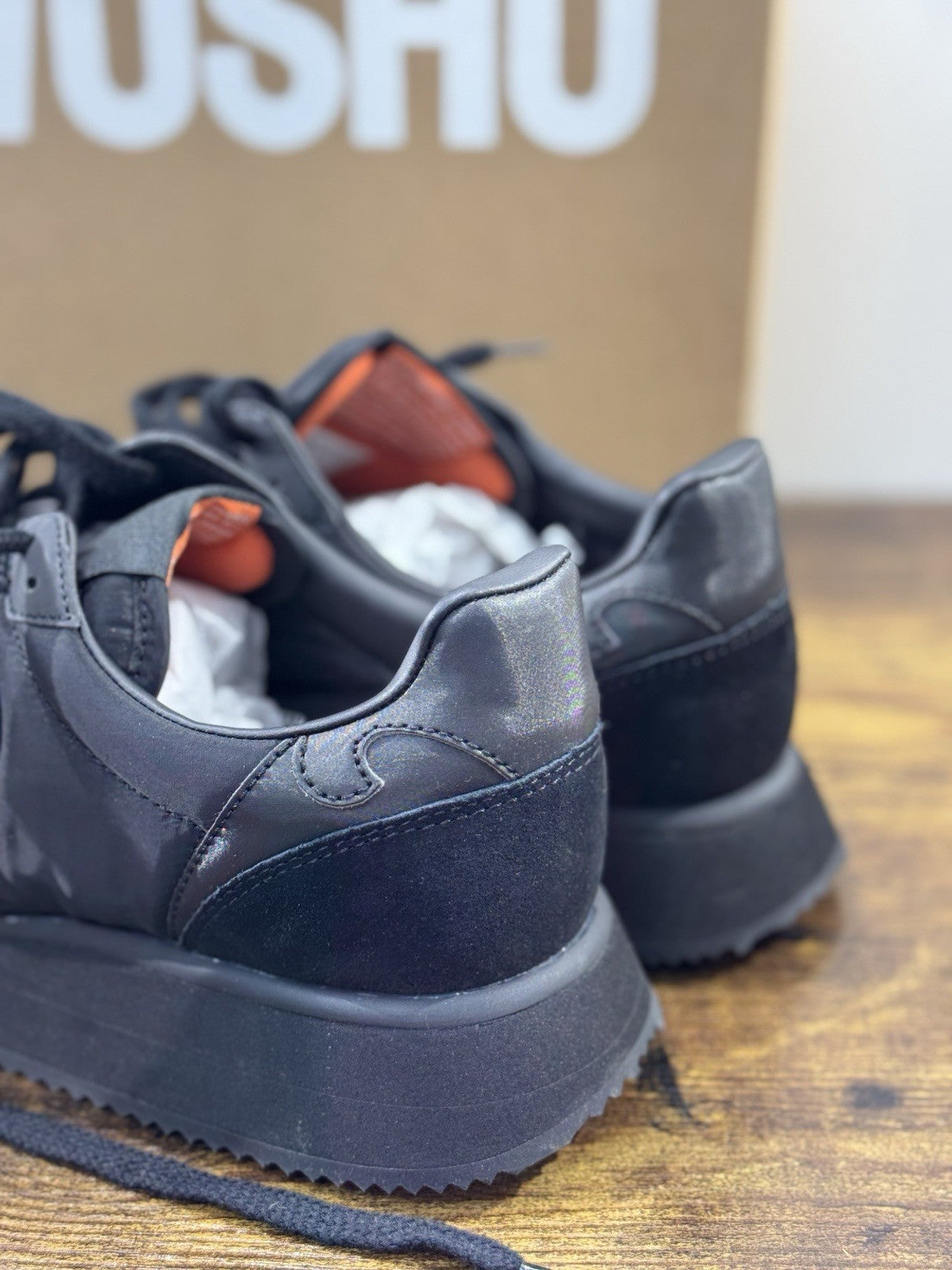 Wushu Ruyi Sneaker Uomo Casual Nero 42
