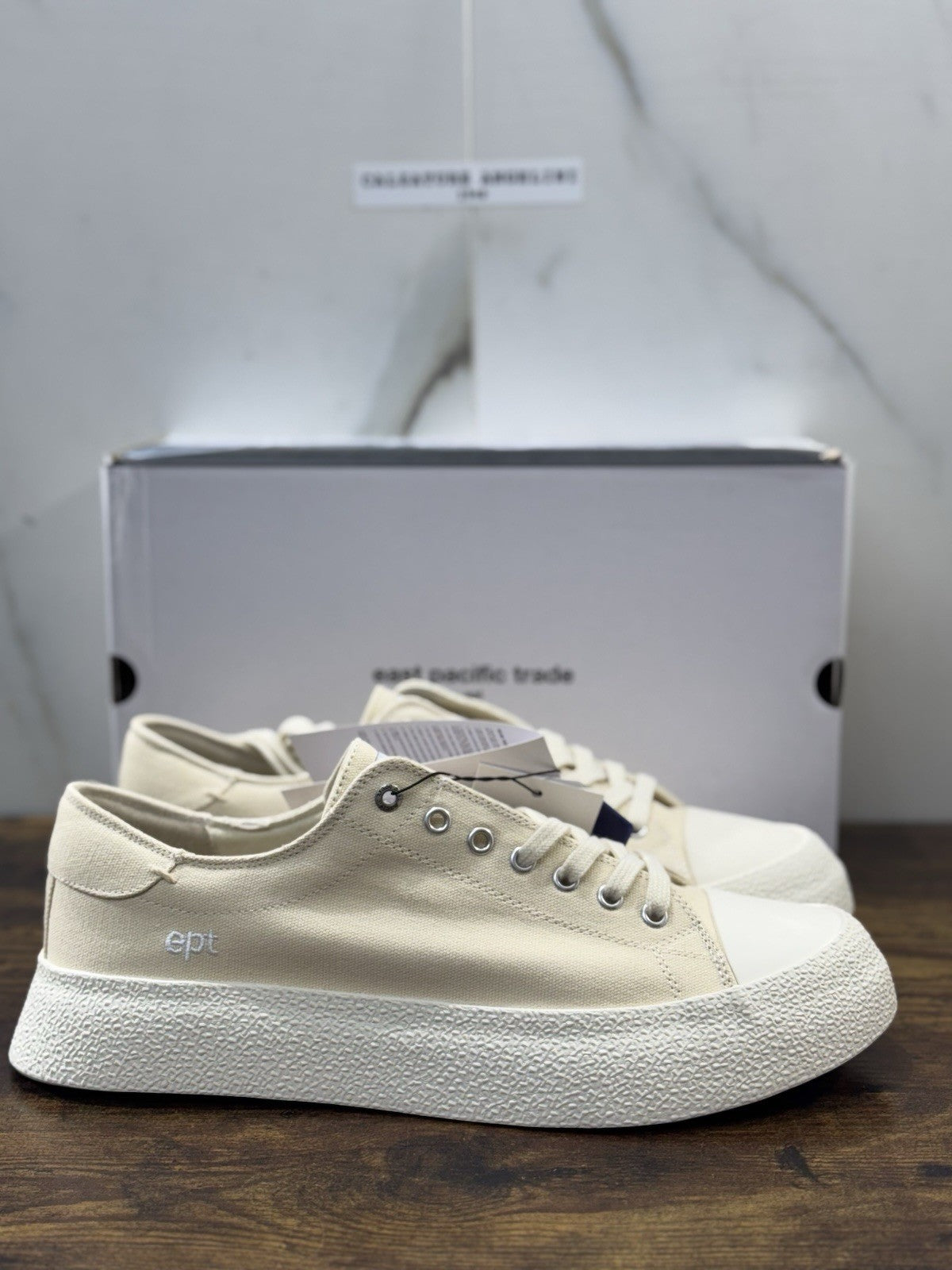 East Pacific Trade Sneaker Natural Casual Uomo 45