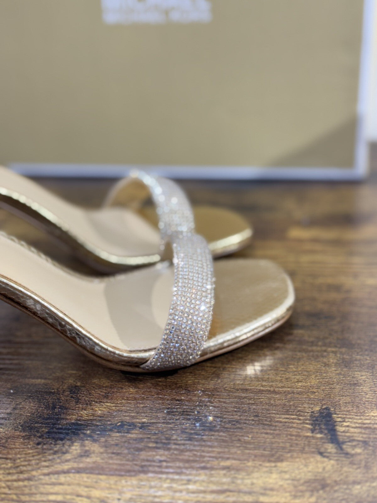 Michael Kors Carrie  Sandal Pelle Platino   Casual Sandal 38