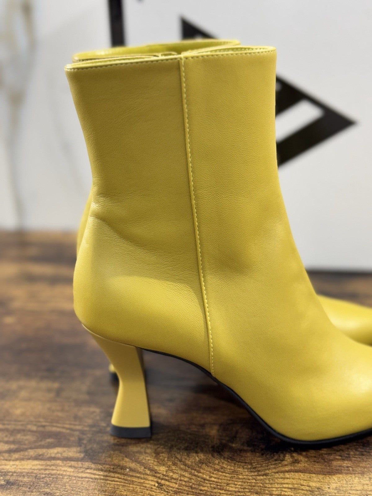 Giampaolo Viozzi Stivaletto Donna Pelle Sauce Con Tacco Made In Italy 37