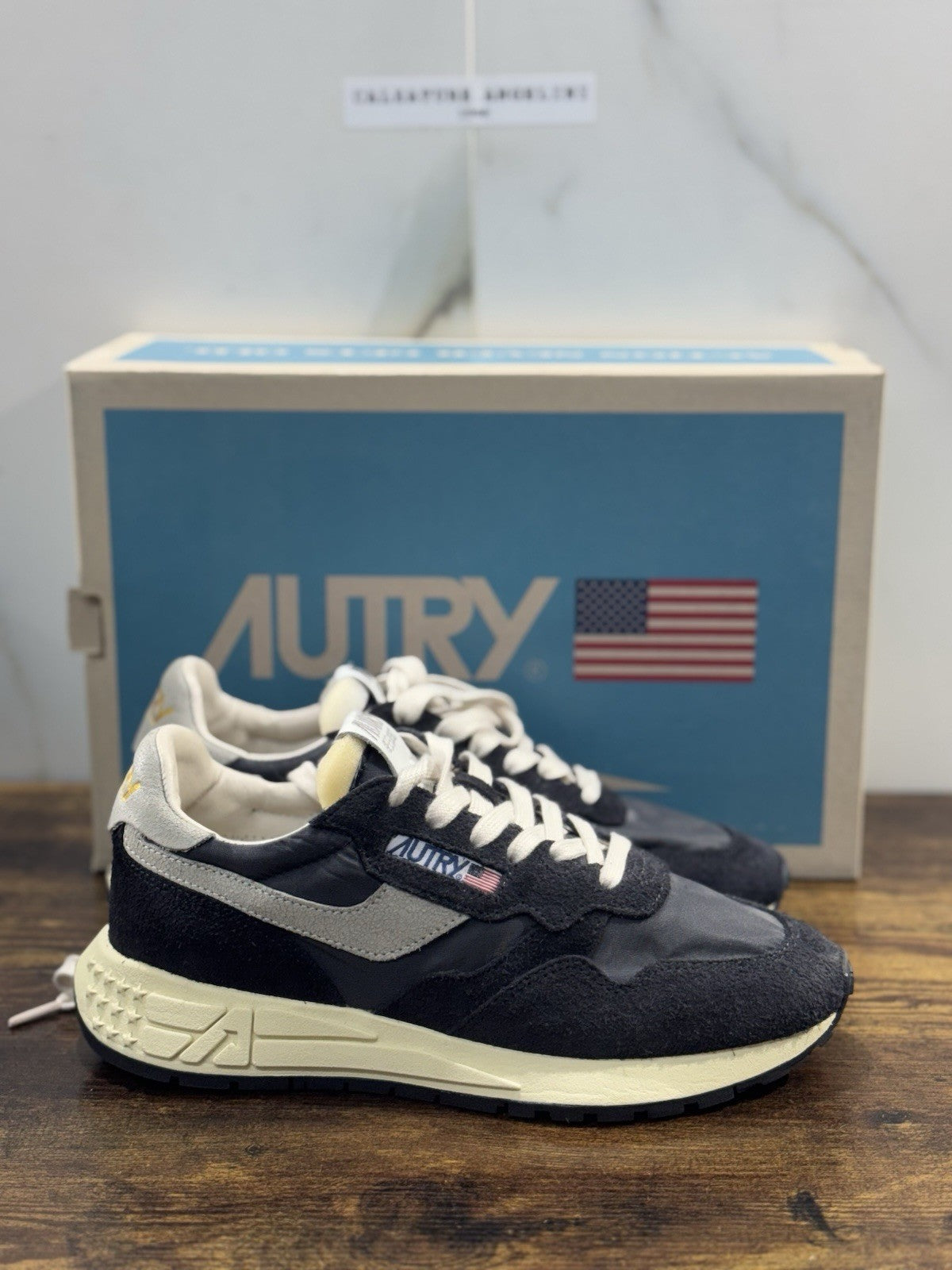 Autry Reelwind  Low Sneaker Suede Nero   Casual Autry Donna 39
