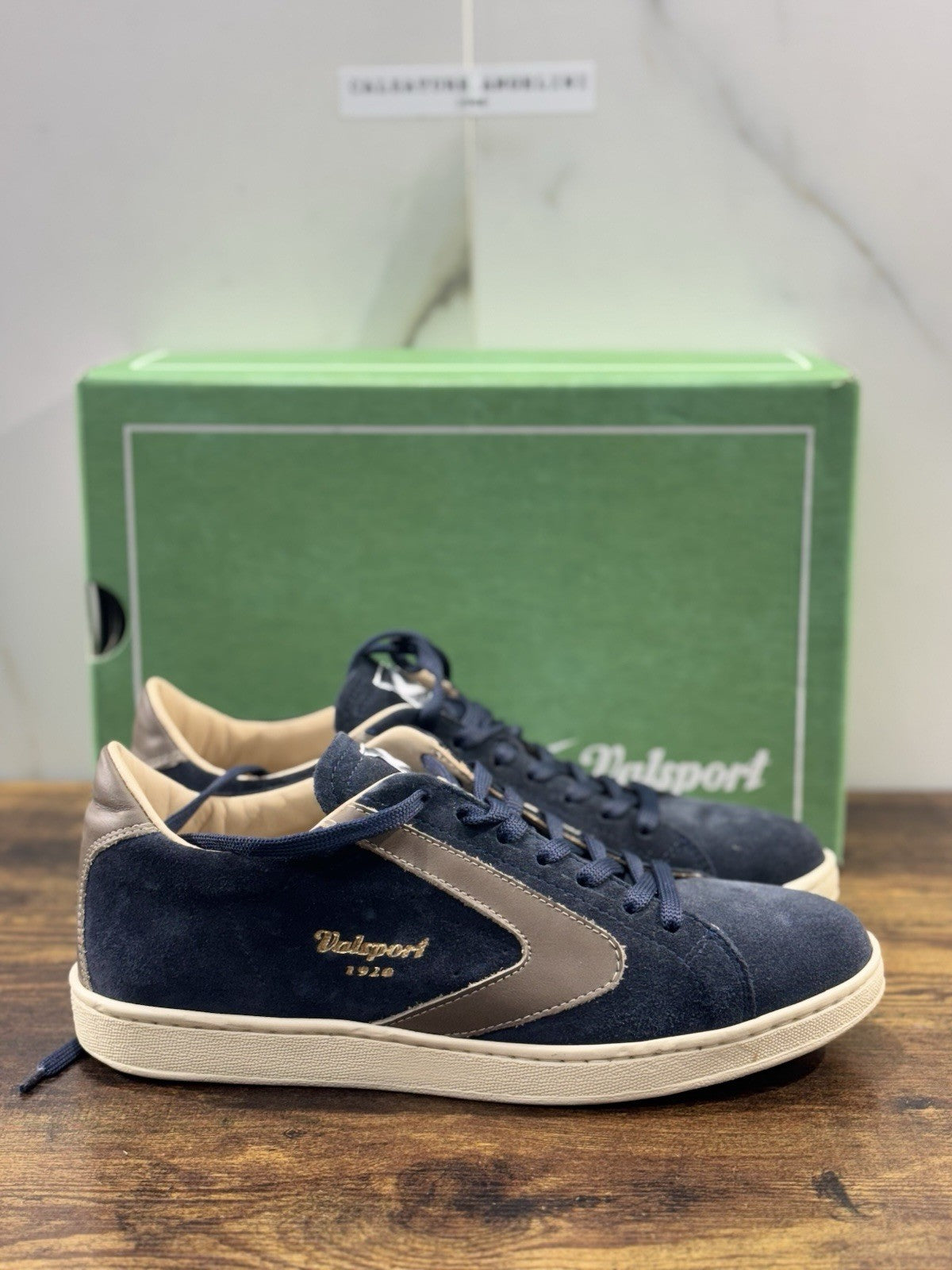 Valsport Tournamemt   Sneaker Suede Blu  Casual  Uomo 42