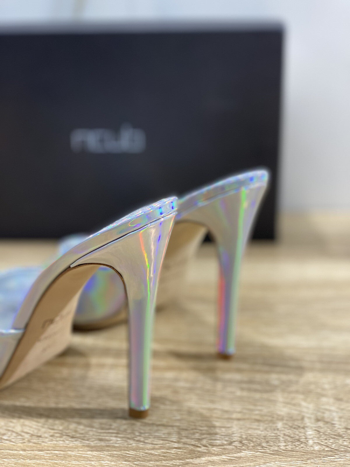 NCUB Sandalo Donna Modello Sole Pelle Argento Luxury Woman Sandal 38