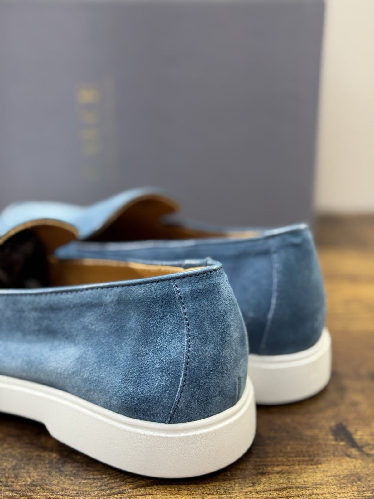 Calce Scarpa Uomo Summer  Walk Suede Jeans  Top Quality Uomo 39