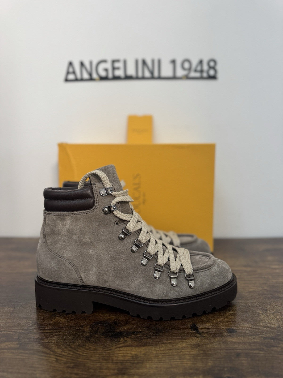 Doucal’s Pedula  Boot  Pelle Suede Casual Scarpa Doucal’s Uomo 42