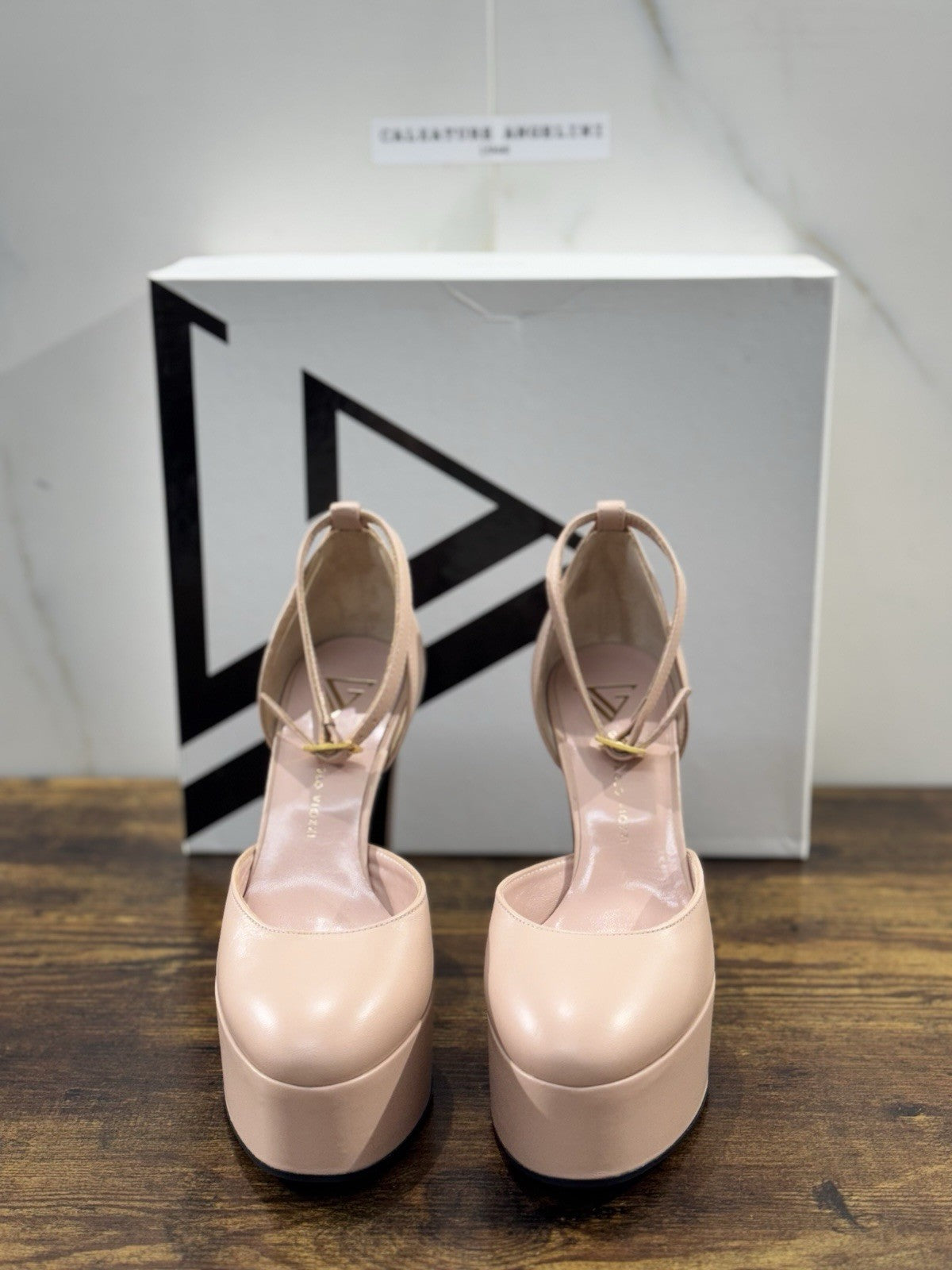 Giampaolo Viozzi Mary Jane Platform   Donna     Con Tacco Made In Italy 37