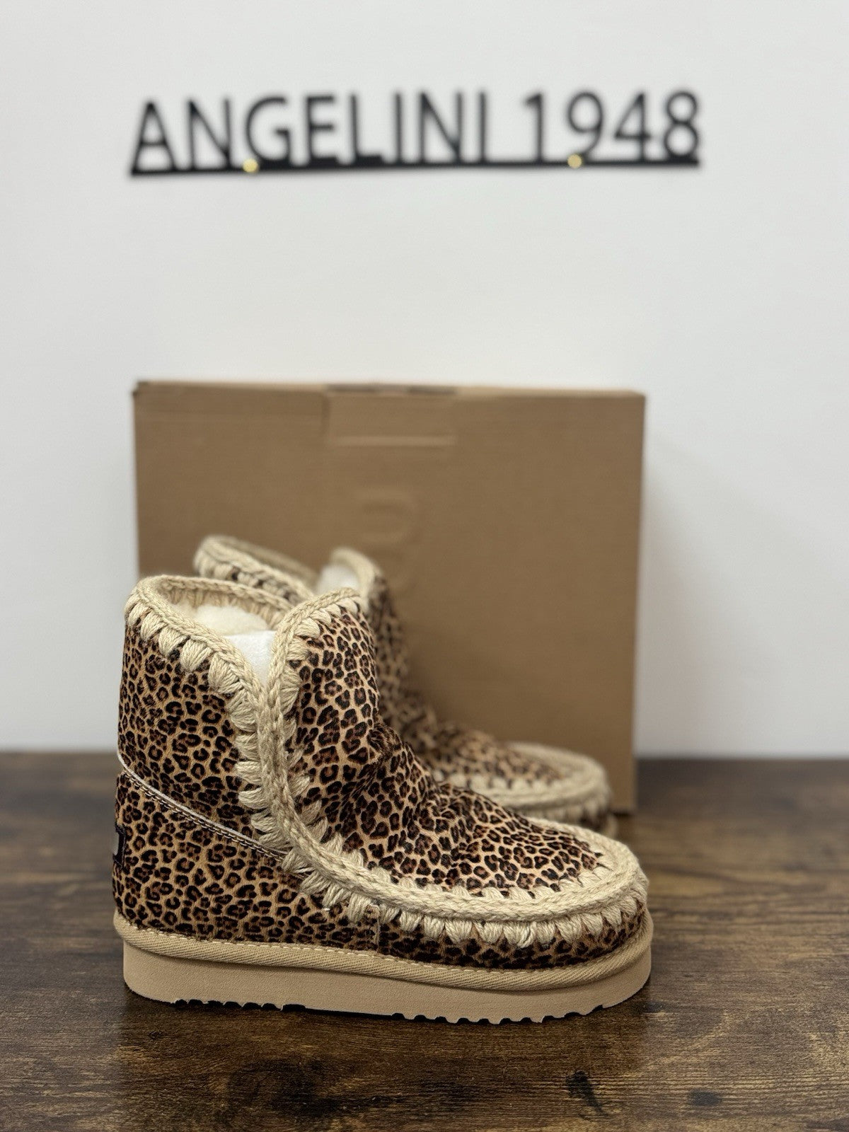 Mou  Eskimo 18 Ponyskin Leopard Casual Mou Donna 36