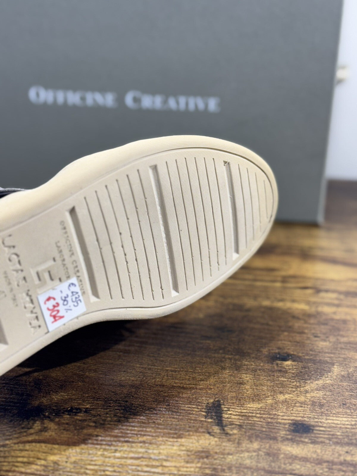 Officine Creative Herbie  Sneaker Uomo Suede Grigi  Luxury Soft Fondo Lattice 41