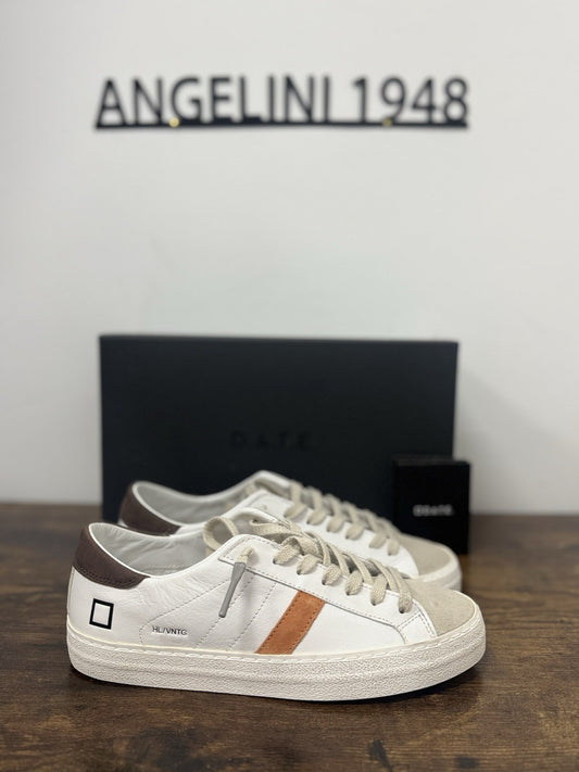 D.a.t.e. Hill Low Sneaker Pelle Bianca Casual Uomo 40