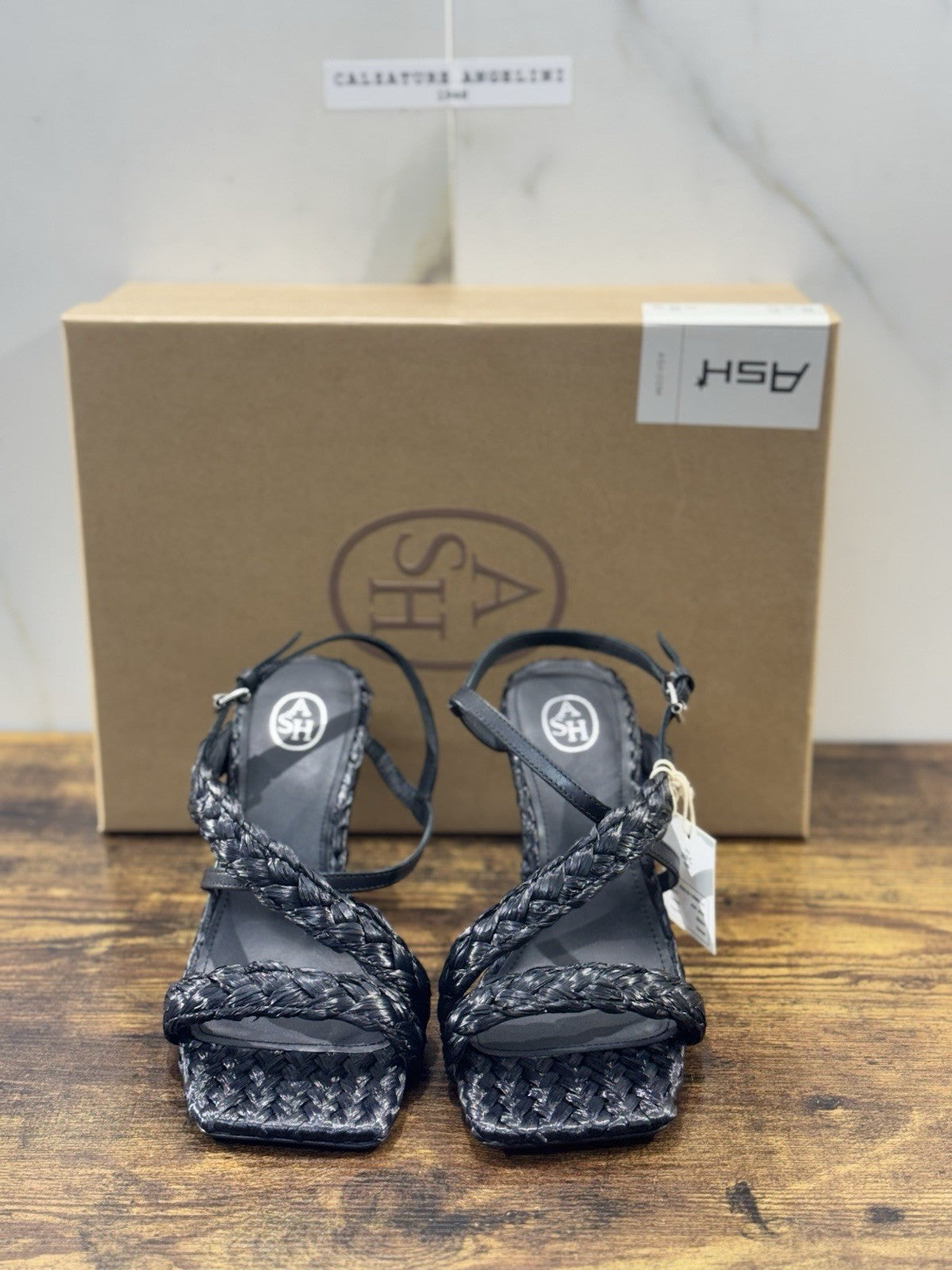Ash Jane Sandalo Colore Nero Tacco Sandalo Ash Donna 40
