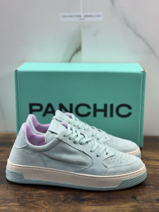 Panchic Lace Up Sneaker  Donna  Suede Aqua Causal Shoes   Panchic 41