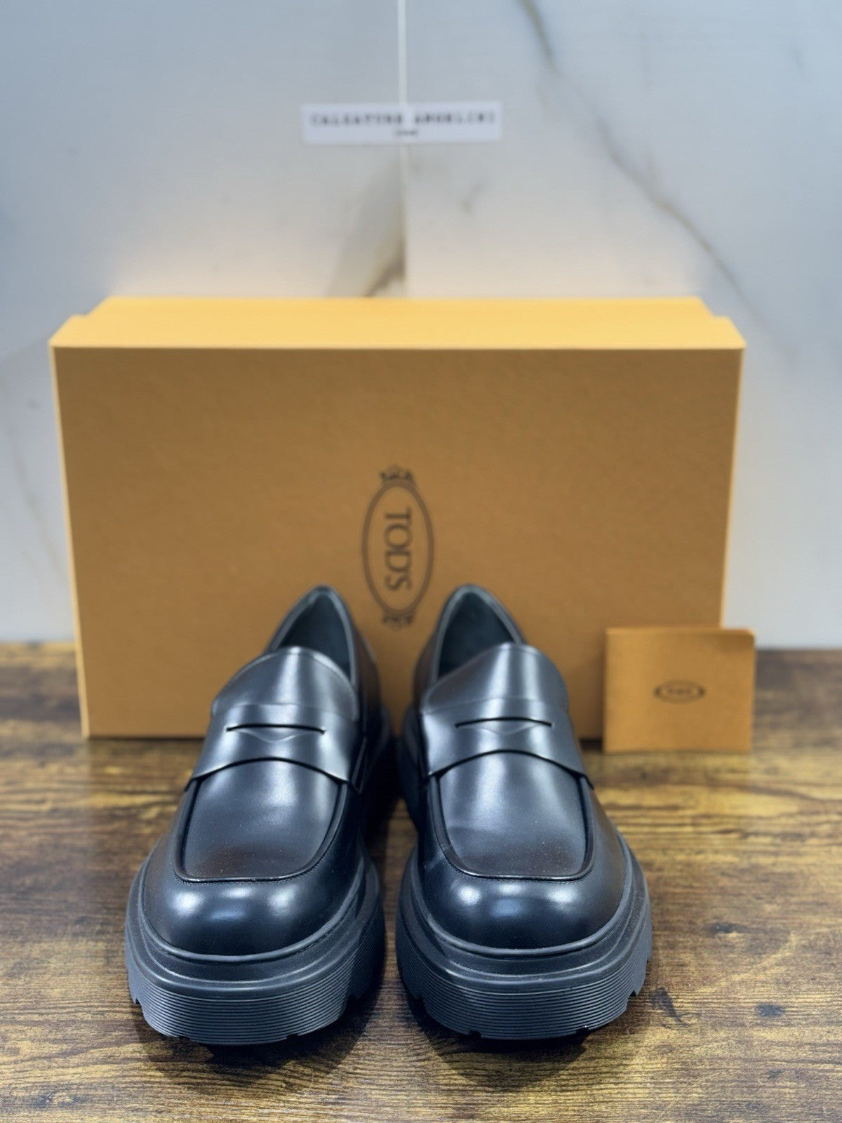 Tod’s Mocassino Pelle Nero Commando Extra Light Luxury Tod’s Uomo 41