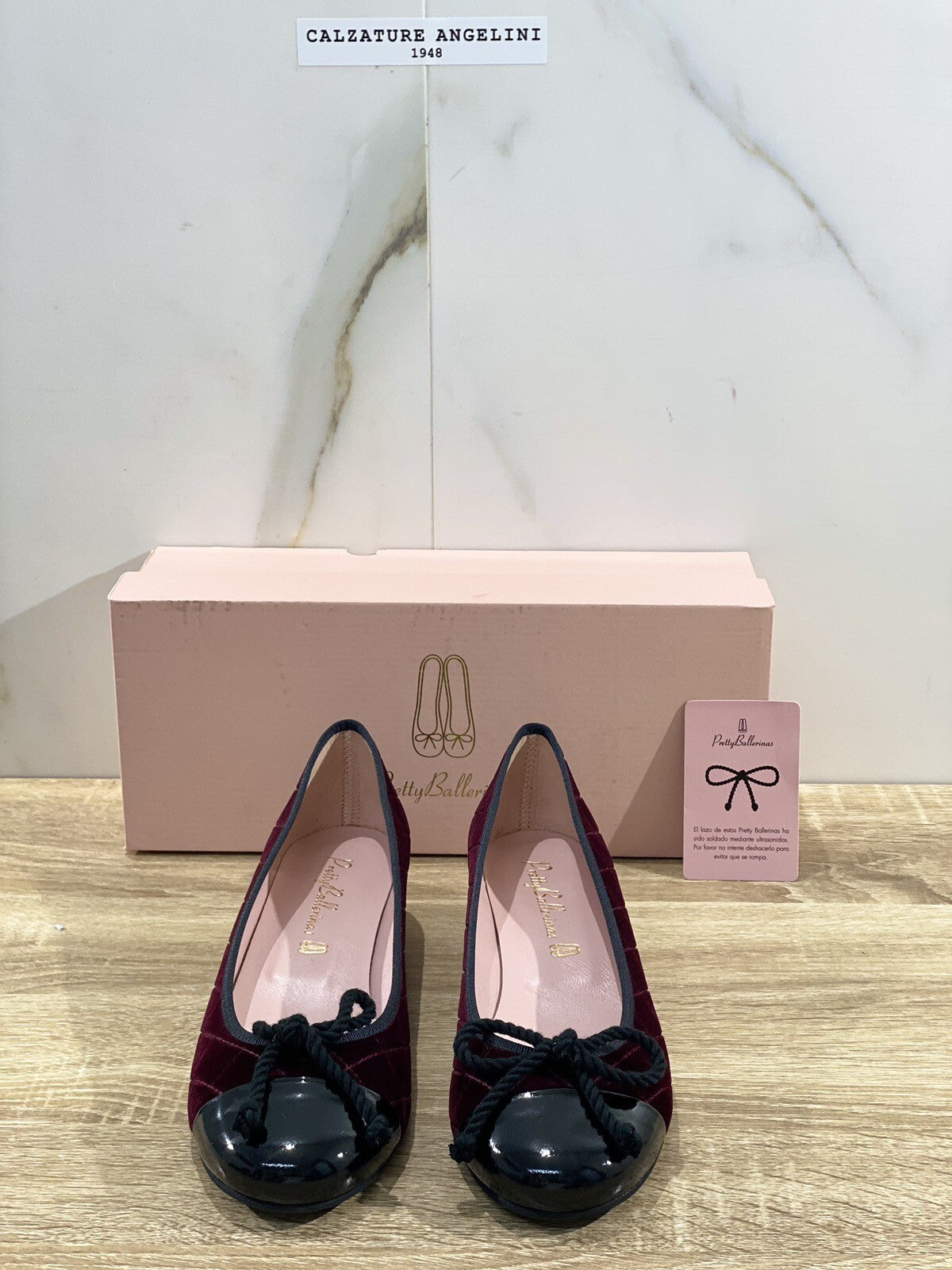 Pretty Ballerinas Scarpa Donna Lindsay Velluto Blu Casual Ballerina Donna 37