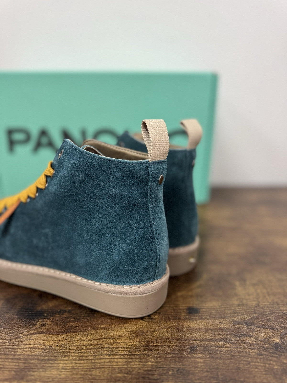 Panchic Ankle Boot Suede Cobalto Casual Boot Uomo 40