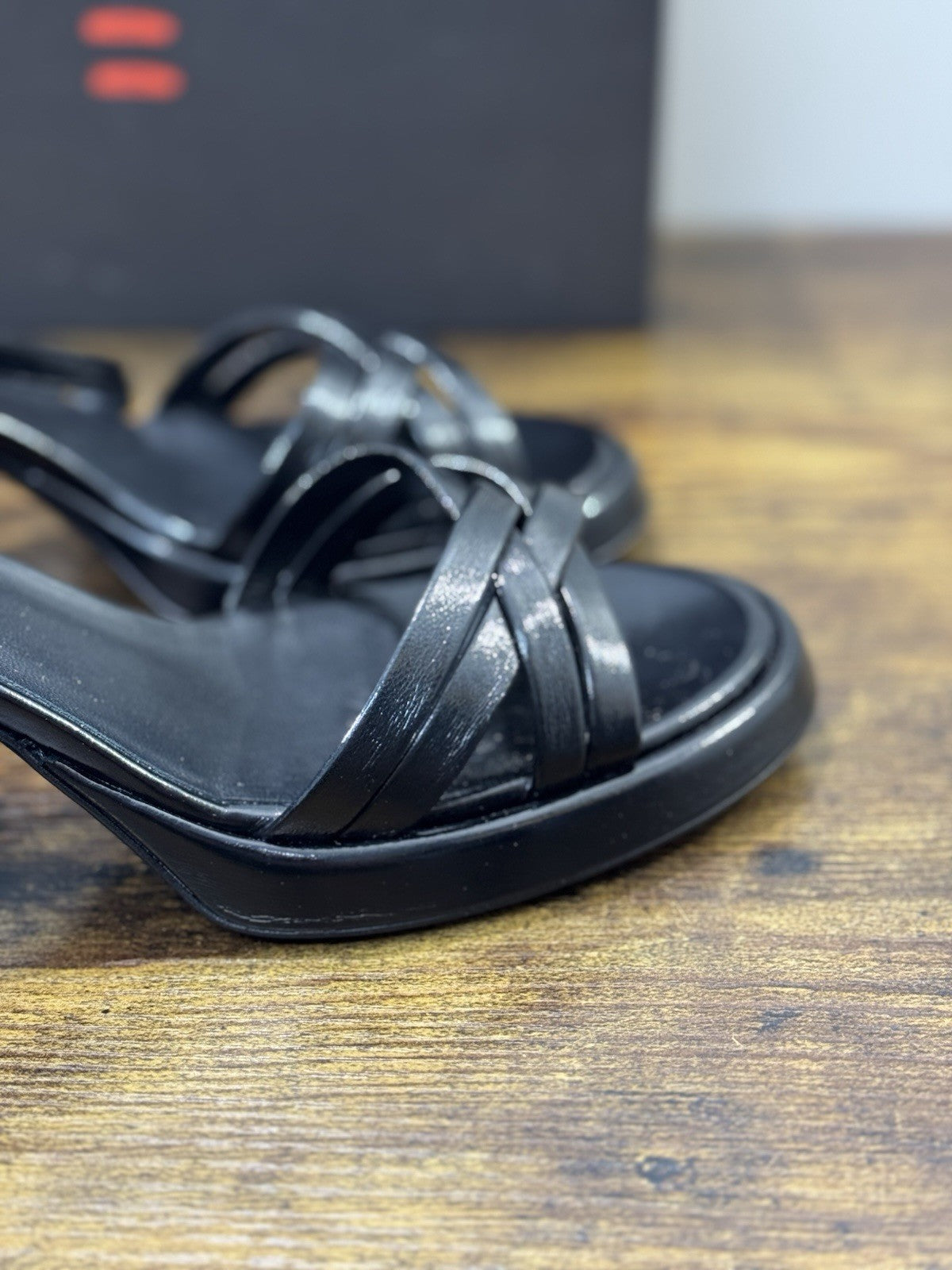 Halmanera Sandalo Pelle Nero Con Tacco Causal Halmanera Donna 40
