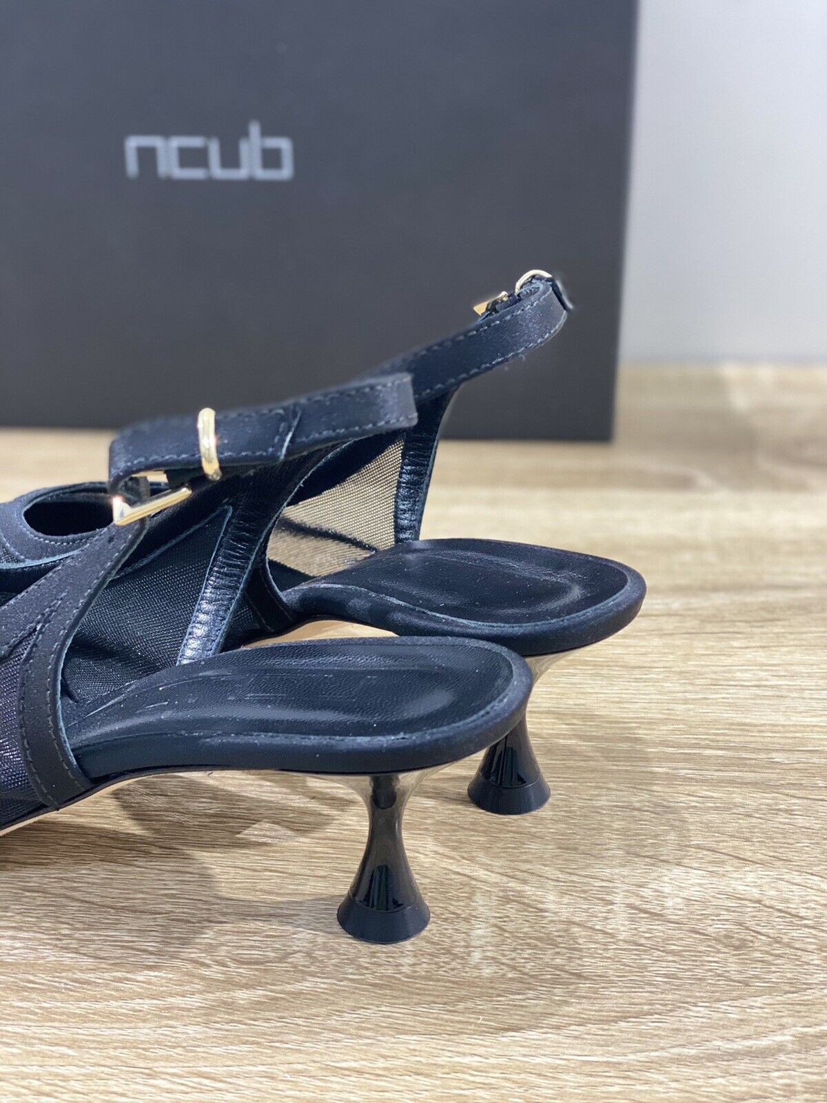 Ncub Sandalo donna Aida  rete Nero  luxury sandal NCub 36